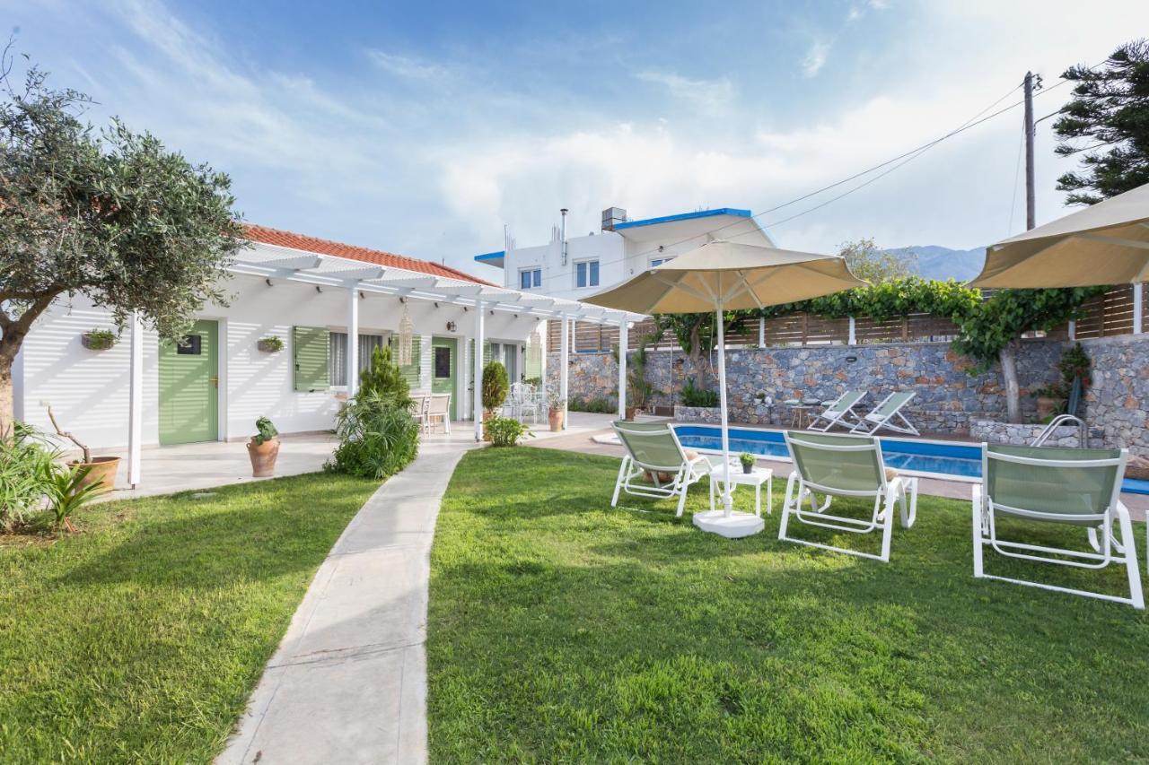 Pelagias Villa Paralia Kourna Exteriér fotografie