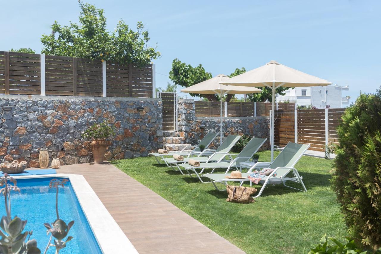 Pelagias Villa Paralia Kourna Exteriér fotografie