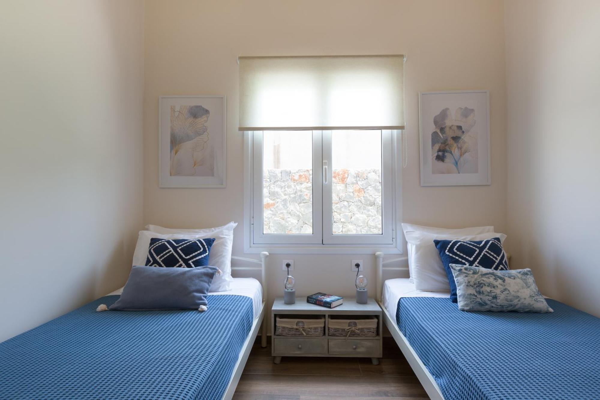 Pelagias Villa Paralia Kourna Exteriér fotografie
