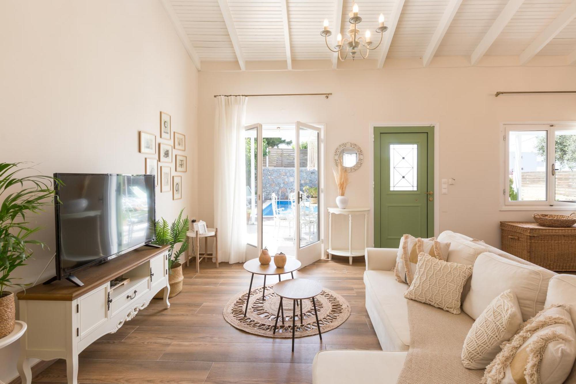 Pelagias Villa Paralia Kourna Exteriér fotografie